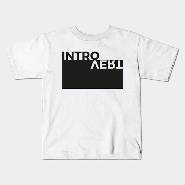 Introvert Kids T-Shirt by ezwearbox